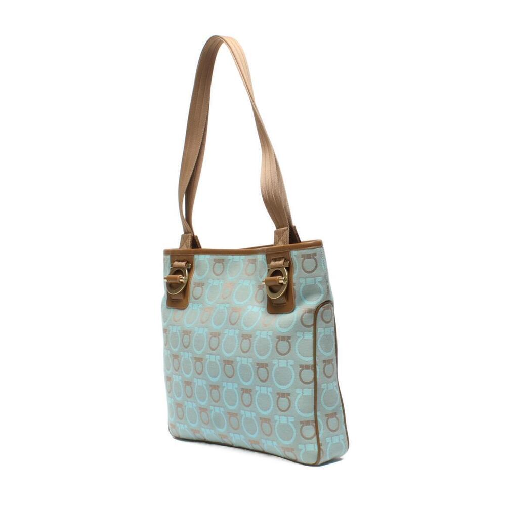 Salvatore Ferragamo Tote Gancini Leather Bag - Picture 3 of 6